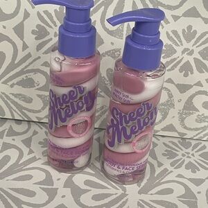 Global beauty care body & face serum sheer melon tea tree oil set of 2 pcs